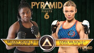 PF6 Melody McGill vs Cora Wilson [upl. by Nuahsyar498]