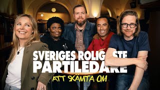 Sveriges roligaste partiledare SVT 20220819 [upl. by Freed]