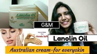 Best cream for dry skin  gampm lanolin oil  australia cream  affordable cream💯 [upl. by Joanne]