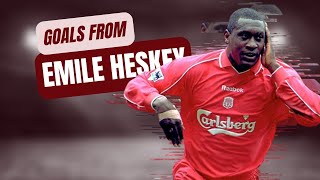 A few career goals from Emile Heskey [upl. by Cottle]