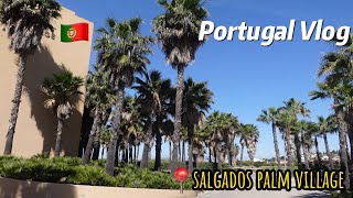 SALGADOS PALM VILLAGE FARO  PORTUGAL 🇵🇹 TRAVEL VLOG All Inclusive [upl. by Welcher100]