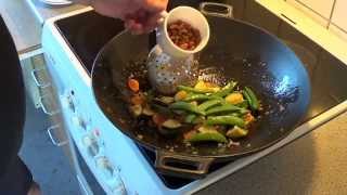 Szechuan Stir Fried Vegetables with Surimi [upl. by Kaliope]