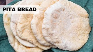 Pita Bread Recipe  Homemade Pita Bread 2 Easy Ways [upl. by Schmitt521]