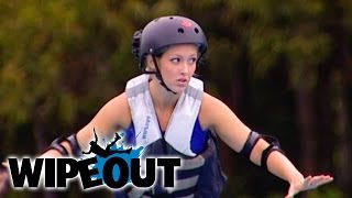 Beauties Vs Geeks Sweep  Wipeout HD [upl. by Epuladaug626]