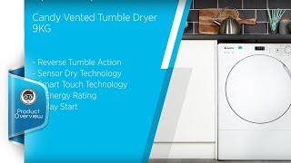 Candy Vented Tumble Dryer CSV9LF [upl. by Lupiv993]