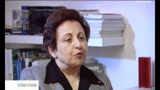 euronews interview  Shirin Ebadi on human rights in Iran [upl. by Shore997]