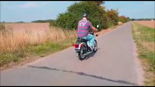 Simson 40 Test  Intro für Kanalstart am 04092018 [upl. by Camey]