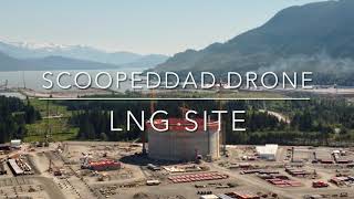 LNG SITE Kitimat BC DJI MINI 2 [upl. by Adiv]