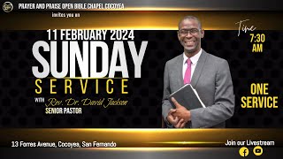 Sunday Worship Service  11th February 2024 [upl. by Yesrod]