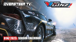 D1NZ Drifting Championship Announces 2023 Season Calendar [upl. by Cynara174]