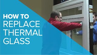 HOW TO Replace Thermal Glass [upl. by Irrak106]