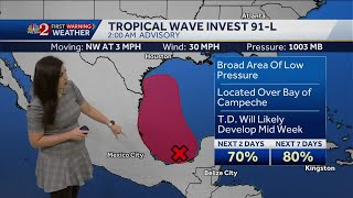 NHC monitoring 3 areas of interest as peak of hurricane season approaches [upl. by Naga298]