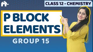 p block elements Class 12  Group 15  NCERT Chapter 7 CBSE NEET JEE [upl. by Onurb999]