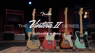 Exploring the Vintera II Telecaster Models  Vintera II  Fender [upl. by Aseret]