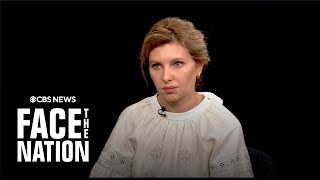 First lady of Ukraine Olena Zelenska on quotFace the Nation with Margaret Brennanquot  extended interview [upl. by Dee Dee]