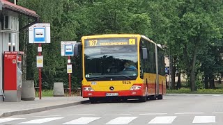 167 Mobilis  Przejazd Mercedesem Conecto G 9826 na linii 167 ➡️Stare Bemowo [upl. by Ahsael]