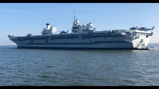 HMS Queen Elizabeth Visits Annapolis [upl. by Oal]