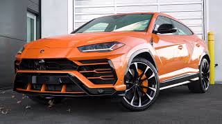 CHECK OUT this 2021 Lamborghini Urus in Arancio Borealis Pearl [upl. by Lincoln383]