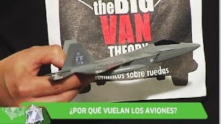 La fuerza de sustentación de los aviones así vuelan [upl. by Cira]