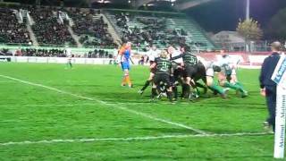 USM MONTAUBAN  SAINT ETIENNE BAGARRE FIGHT 2 [upl. by Monk]