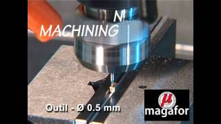 Magafor micro fraisage  micro milling [upl. by Sorci]