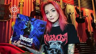 NERVOSA  Perpetual Chaos Vinyl Unboxing  Napalm Records [upl. by Thurstan]