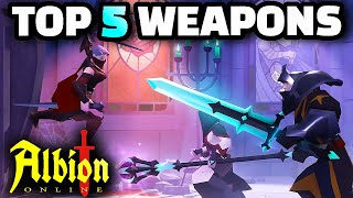 TOP 5 Weapons To Main in Albion Online 2024 EU Launch Patch [upl. by Ecinev479]