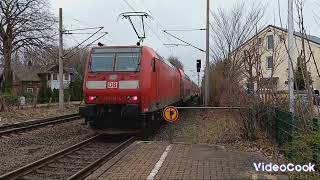 Re 70 Kiel Hamburg hbf Ausfahrt Bordesholm Br 1460 und DB Doppelstockwagen [upl. by Stoddart]