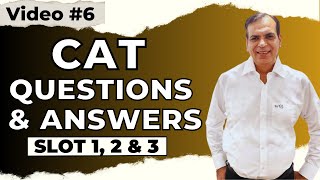 CAT Question amp Answer Key Slot 1 2 3 Solutions Revealed 6  GP Ka Funda [upl. by Gnolb]