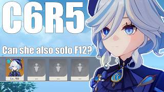 C6R5 Furina Is She A DPS Now Genshin Impact [upl. by Lyrac]