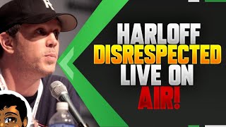 Kristian Harloff Gets Disrespected by Producer While LIVE ON AIR [upl. by Socram717]