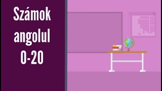 Számok angolul 020 [upl. by Orian]