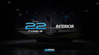 22 TypeS Interior  ATX Surf Boats Virtual Experience [upl. by Netsirt71]