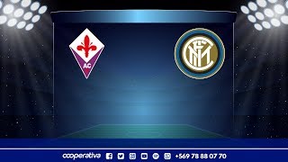 Liga italiana Fiorentina vs Inter de Milán [upl. by Yenots]