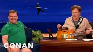 Scraps Conan Cant Wait To Cut A Comedy Bit  CONAN on TBS [upl. by Akinihs]