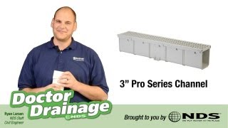 How to Improve your Drainage System NDS 3quot Pro Series Channel [upl. by Nelia515]