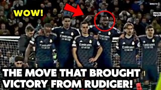 HEROISM YOU HAVENT SEEN Another move of Rudiger that gave Real Madrid the victory against Man City [upl. by Anurag]