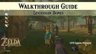 Breath of the Wild  Leviathan Bones  Walkthrough Guide [upl. by Peirsen]