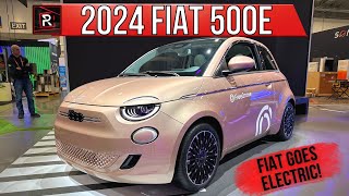 The 2024 Fiat 500e Is A Cute Little Italian Electric City Car [upl. by Powers]