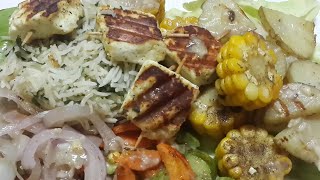 Paneer Shaslik SizzlerBest Sizzler Recipe Veg Sizzler Recipe [upl. by Nolubez]