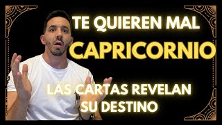 CAPRICORNIO♑UNA PERSONA TE DESEA EL MAL⚠ EL TAROT TE LO REVELA🔮 [upl. by Adnoluy]