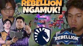 REBELLION NGAMUK  LIQUID DIKASIH 1 KILL DOANG  REBELLION VS LIQUID MATCH 2  MPL S14 [upl. by Susumu]