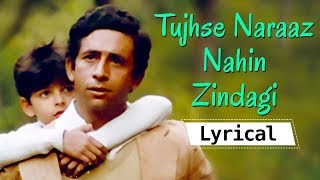 Tujhse Naraaz Nahin Zindagi Lyrical VIDEO Song  Masoom Songs  Naseeruddin Shah  Jugal Hansraj [upl. by Aibat63]