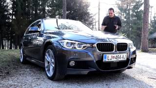 BMW 320d xDrive Touring 2017 quotreviewquot [upl. by Asilegna]