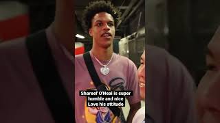 Shareef ONeal talks about his journey to the NBA Summer League [upl. by Ruomyes]