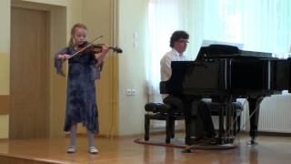 Fritz Seitz No 4 in D major for violin and piano Op 15 BasiaViolinist [upl. by Grenier]