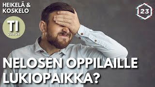 Koulu on vielä enemmän sekaisin kuin uskot  Heikelä amp Koskelo 23 minuuttia  809 [upl. by Egwin]