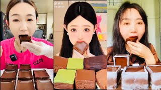 ASMR Choco lava dessert 먹방  饮食表演  การแสดงการกิน 食事ショー [upl. by Rhtaeh]