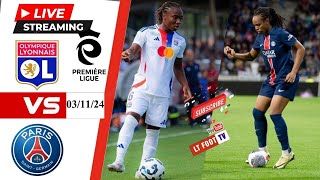 LYON VS PSG FEMININE LIVE STREAMING [upl. by Esereht644]