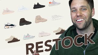 YEEZY RESTOCKS FOR 2021 ANNOUCED [upl. by Deonne]